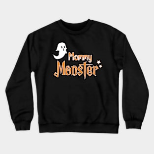 Mommy Monster Halloween Crewneck Sweatshirt